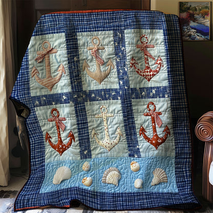 Anchor Seashell XR0108023CL Quilt