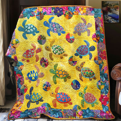 Baby Turtle Summer XR1308046CL Quilt