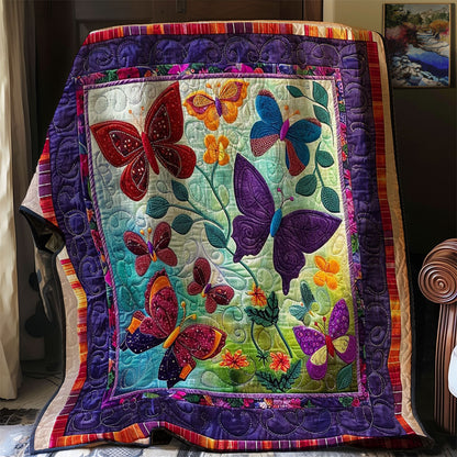 Beauty Butterflies XR3007006CL Quilt