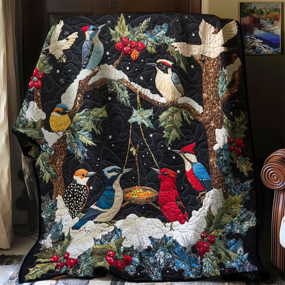 Bird In Winter XR0508004CL Quilt