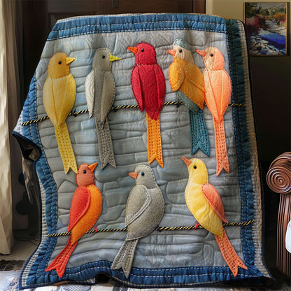 Bird Lovers XR1507014CL Quilt