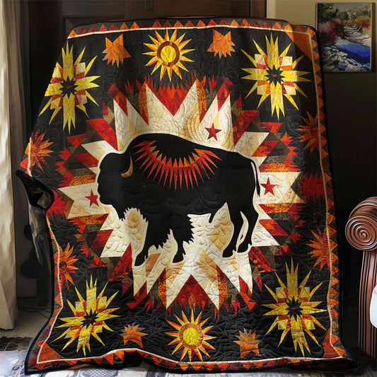 Bison Native American XR2106007CL Quilt