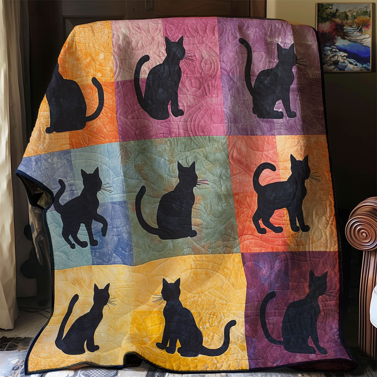 Black Cat WO2607017CL Quilt