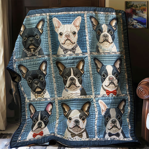 Boston Terrier XR2506011CL Quilt