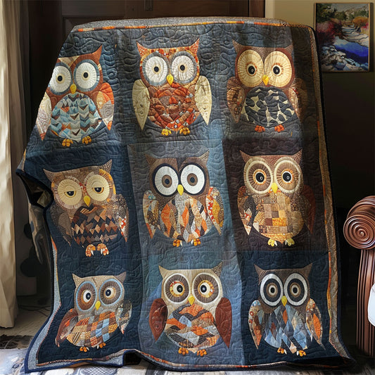 Brown Owls XR1706015Cl Quilt