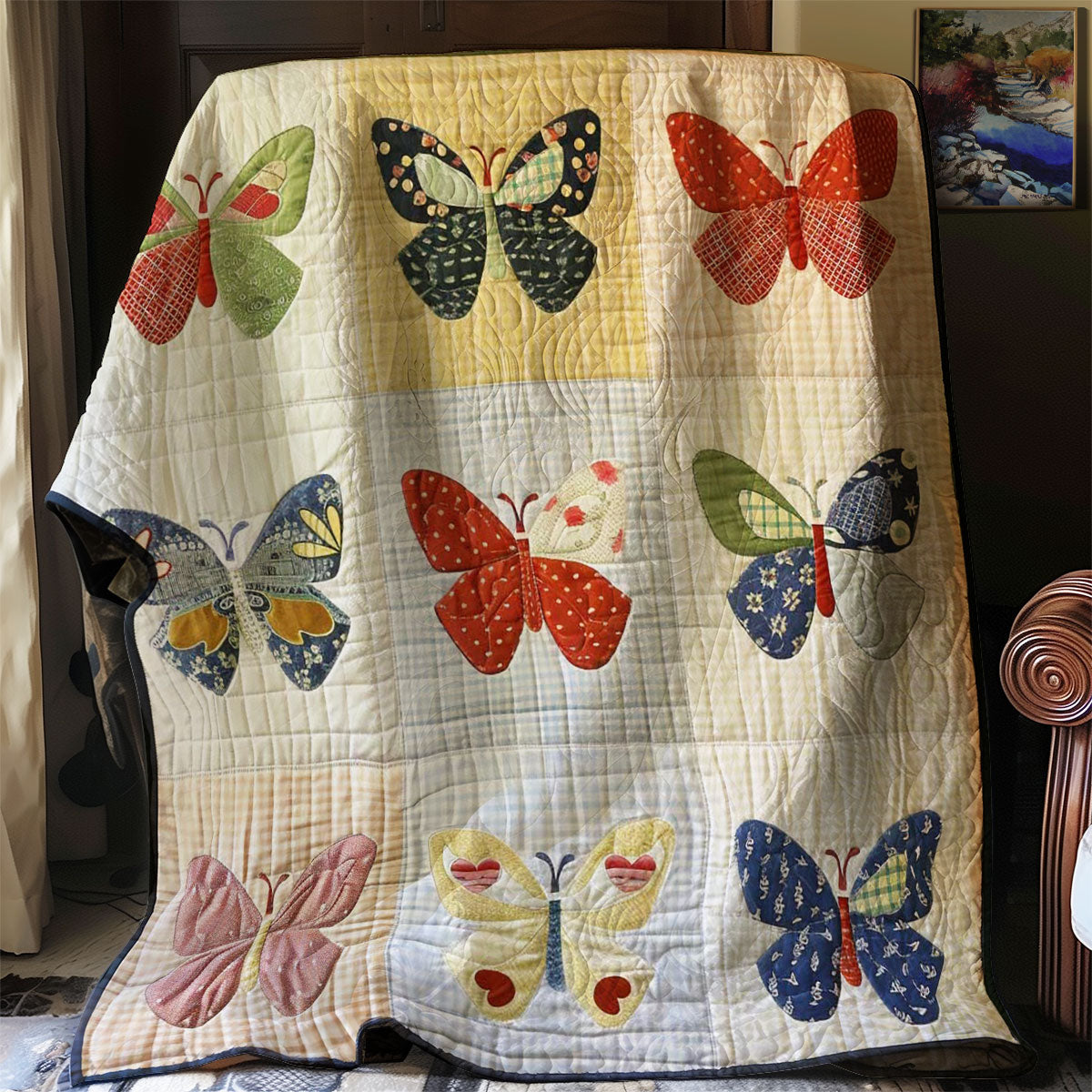 Butterflies WJ0606003CL Quilt