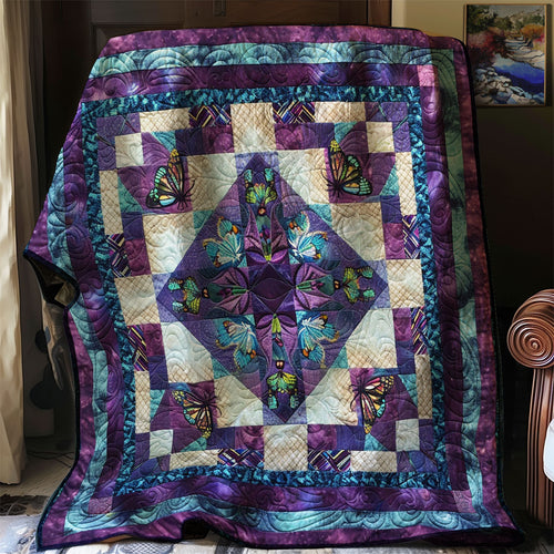 Butterflies XR1406011CL Quilt