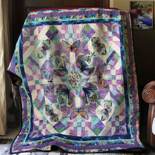 Butterflies XR1406014CL Quilt