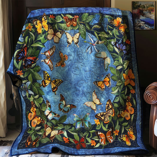 Butterfly Garden XR1307003CL Quilt