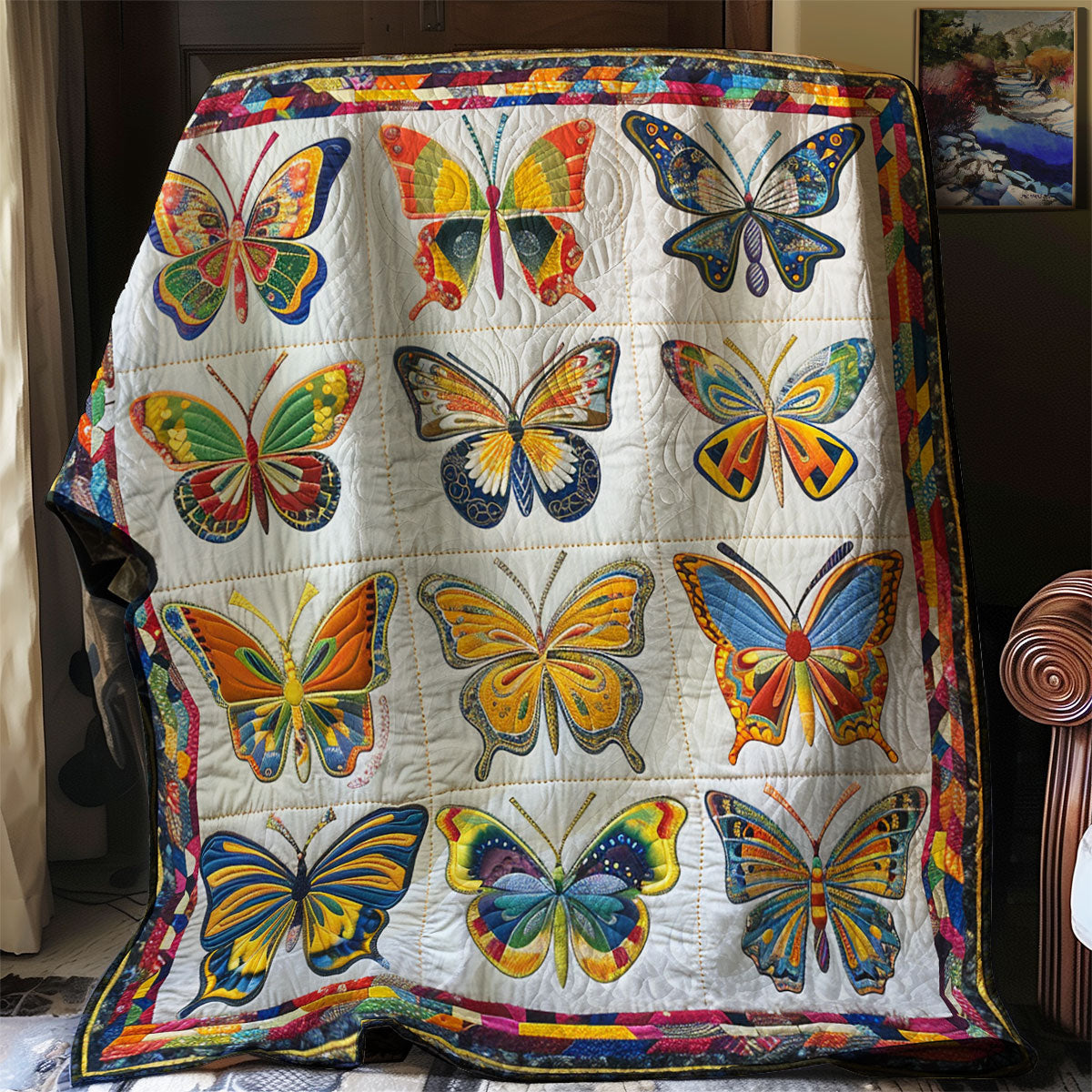 Butterfly Lovers XR0807021CL Quilt