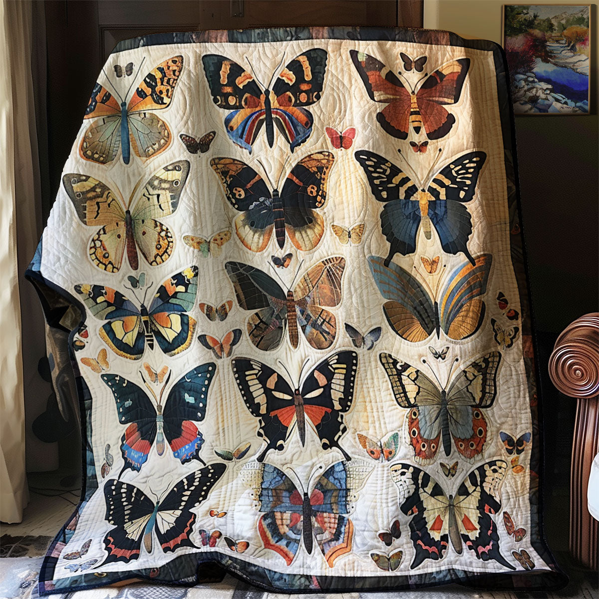 Butterfly Lovers XR1206003CL Quilt