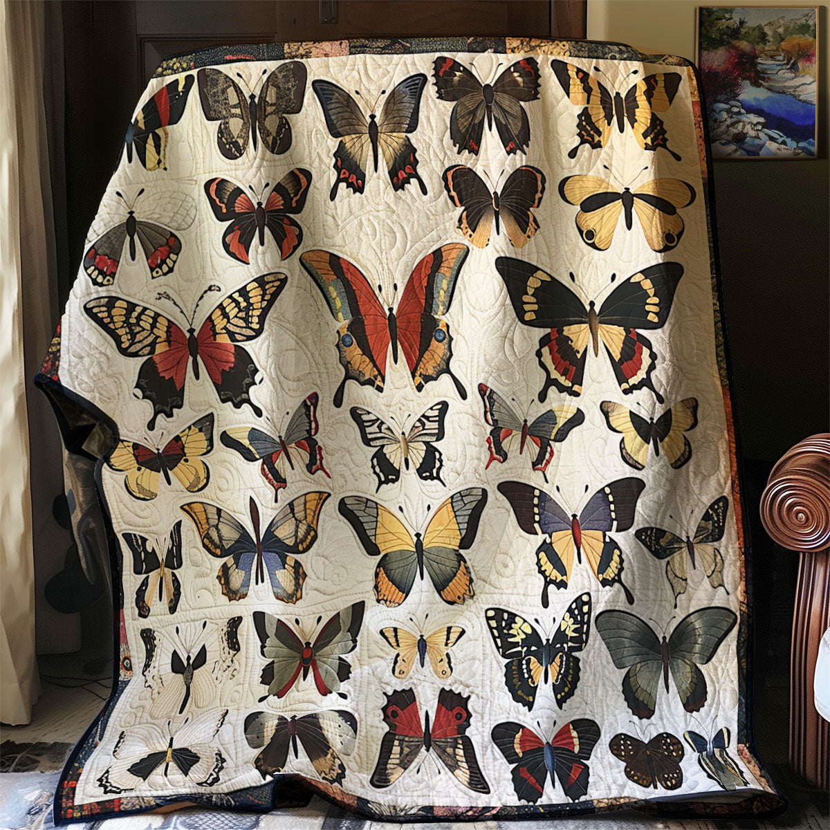 Butterfly Lovers XR1206004CL Quilt