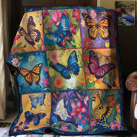 Butterfly Lovers XR2606002CL Quilt