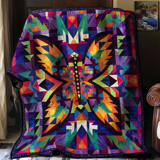 Butterfly Native American XR0407006CL Quilt