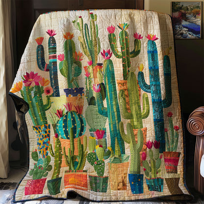 Cactus Garden XR2607027CL Quilt