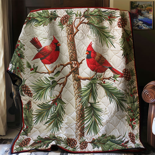 Cardinal Bird XR2606015CL Quilt