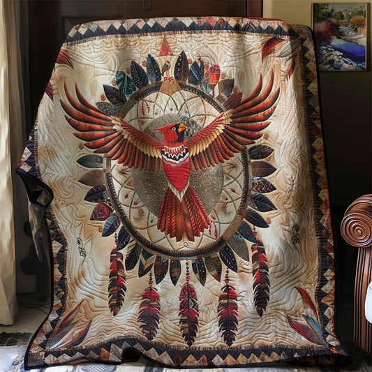 Cardinal Native American XR2606027CL Quilt