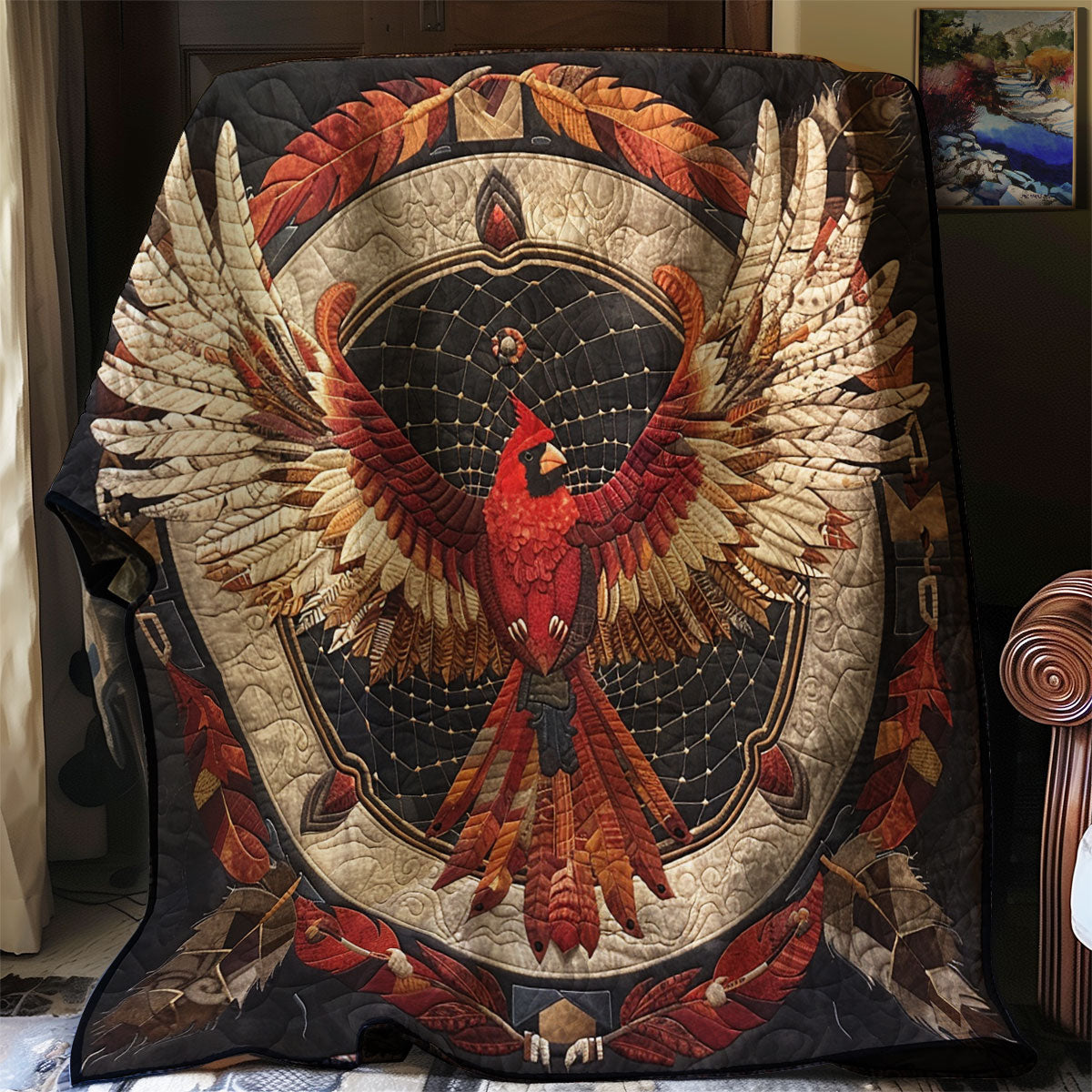 Cardinal Native American XR2606030CL Quilt – Cozzyhomes