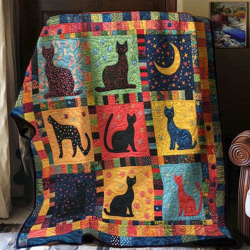 Cat And Moon XR0608050CL Quilt