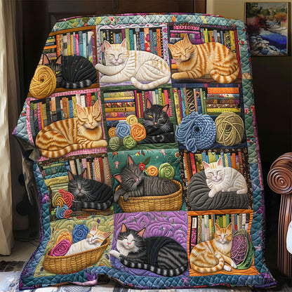 Cat Book Yarn XR2608003CL Quilt