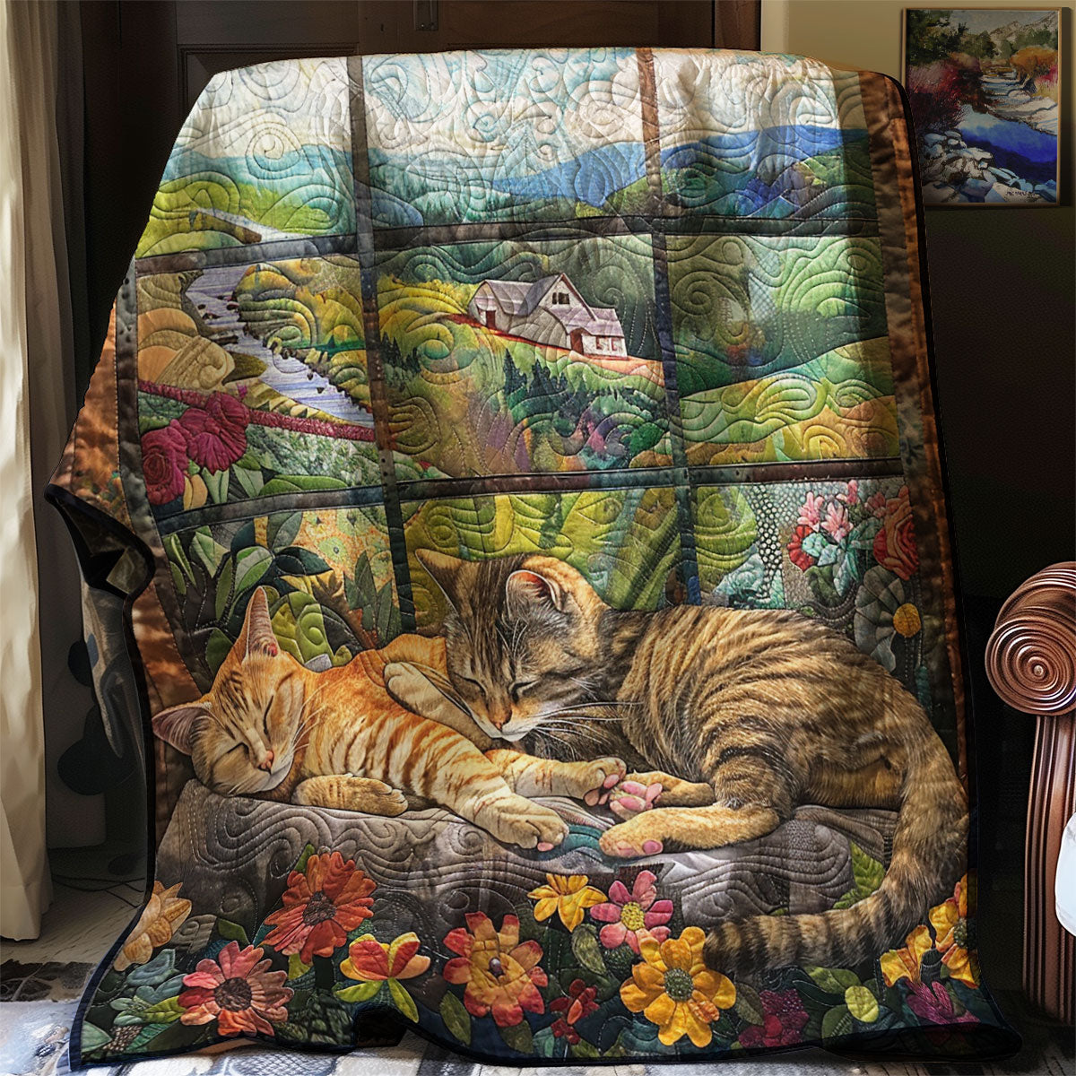 Cats Dreaming WG2408012CL Quilt