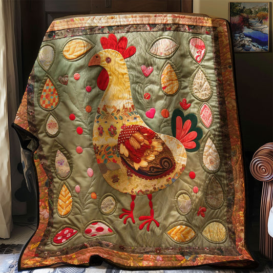 Chicken Cute WN2507021CL Quilt