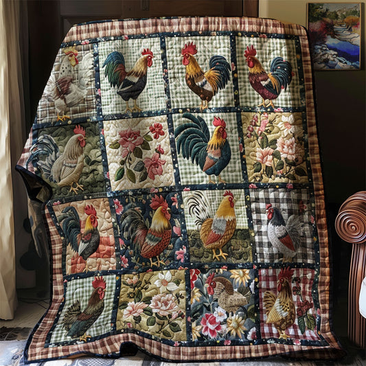 Chicken Love XR0607001CL Quilt