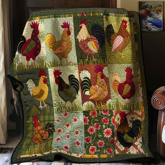 Chicken Lovers XR1107013CL Quilt