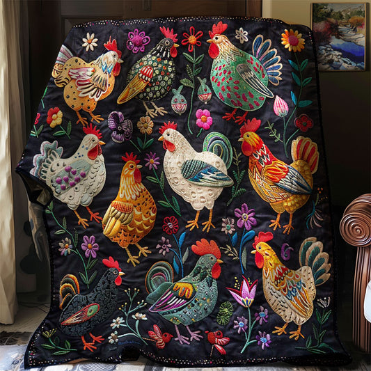 Chicken WJ0606011CL Quilt