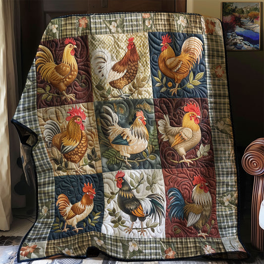 Chickens XR0607004CL Quilt