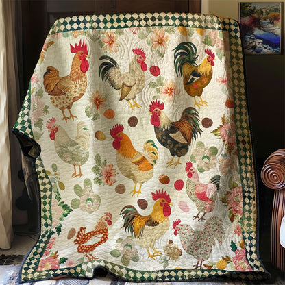 Chickens XR2606020CL Quilt