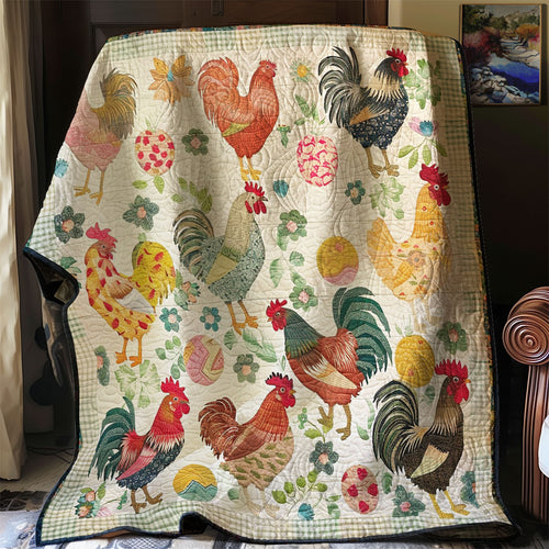 Chickens XR2606021CL Quilt