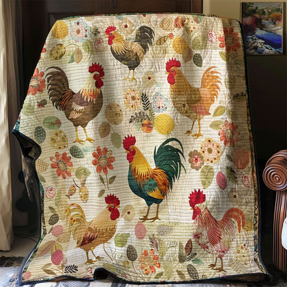 Chickens XR2606024CL Quilt