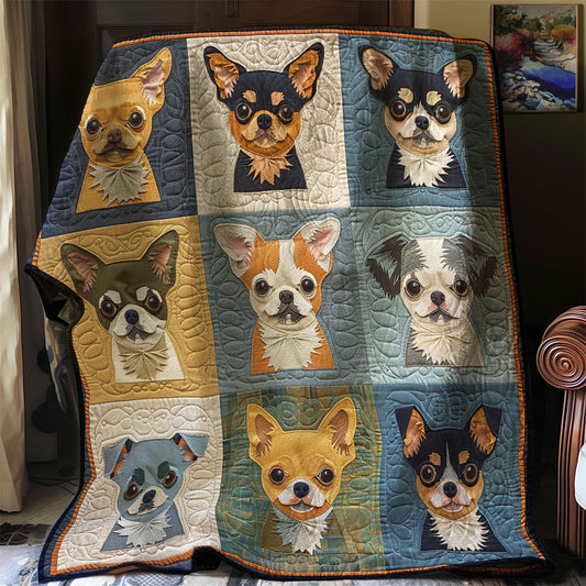 Chihuahua Lovers XR1206010CL Quilt