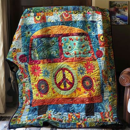 Child Peace Hippie XR2707014CL Quilt