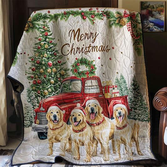 Christmas Dog WJ0406010CL Quilt