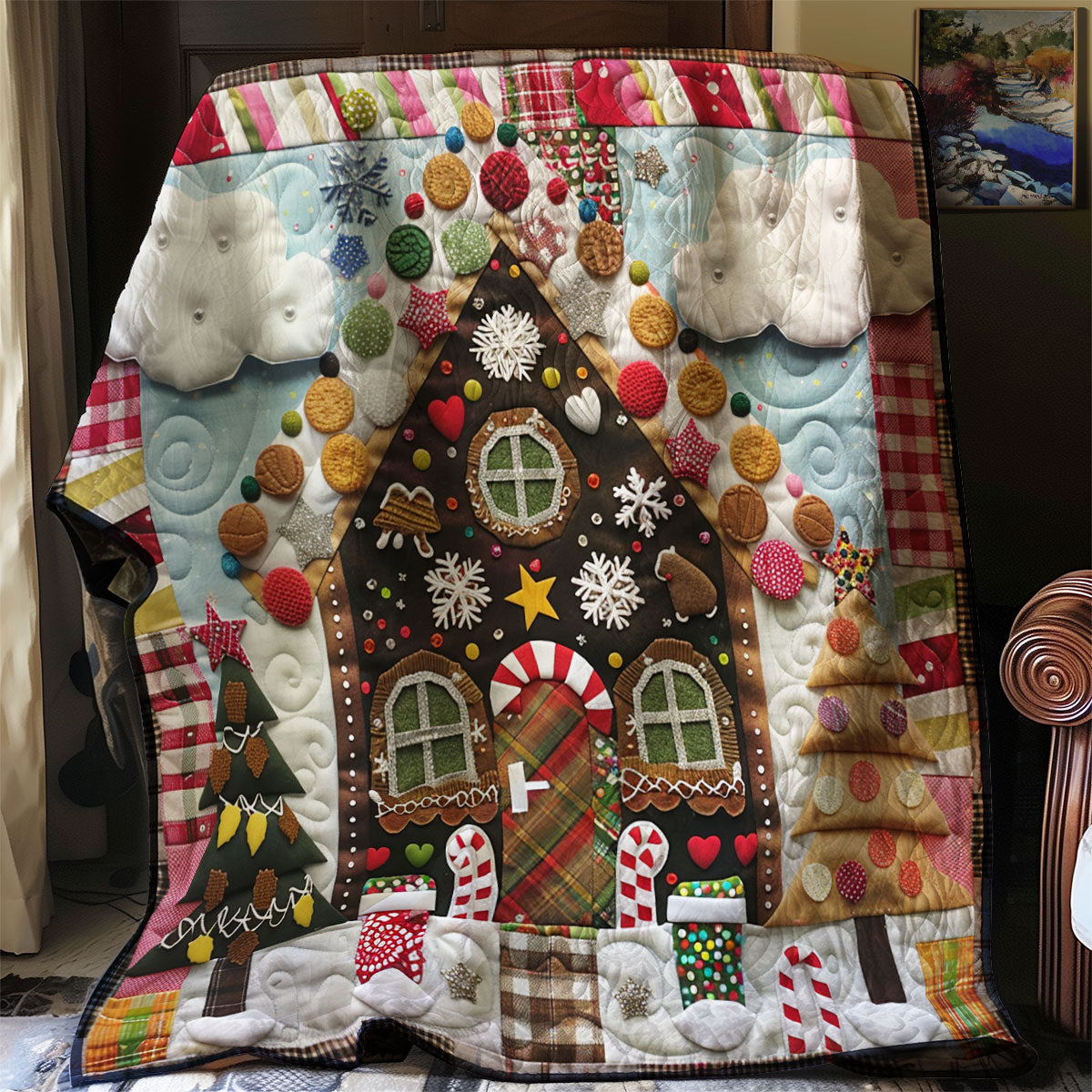 Christmas House XR3107013CL Quilt