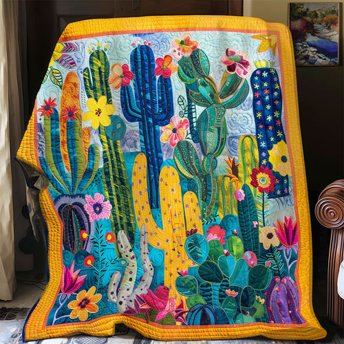 Colorful Cactus XR1608020CL Quilt