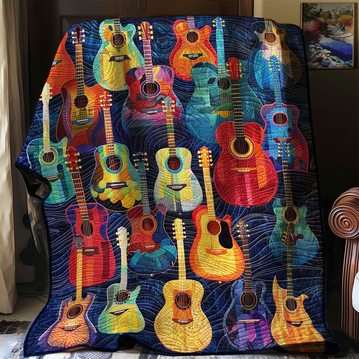 Colorful Guitars XR1406017CL Quilt