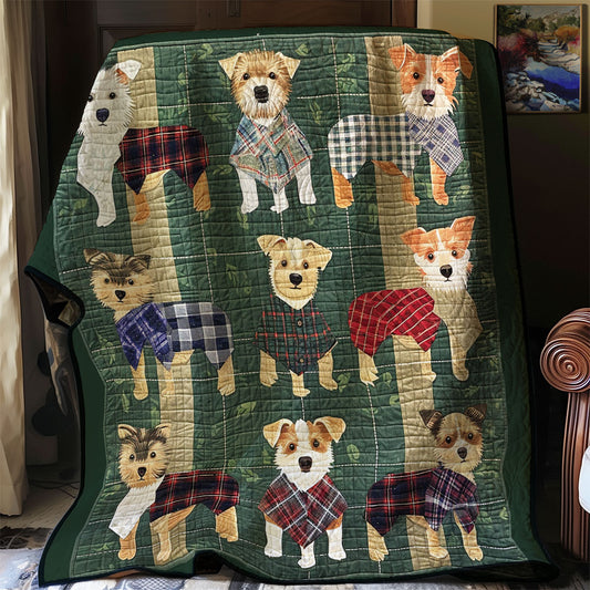 Cute Dogs XR0907004CL Quilt