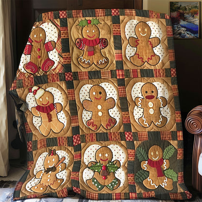 Cute Gingerbread Men XR2008003CL Quilt