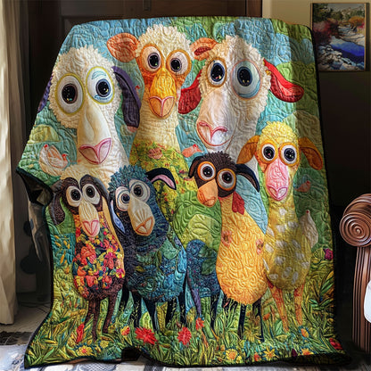 Cute Sheeps XR0208003CL Quilt