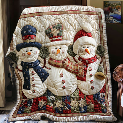 Cute Snowmans XR1508030CL Quilt