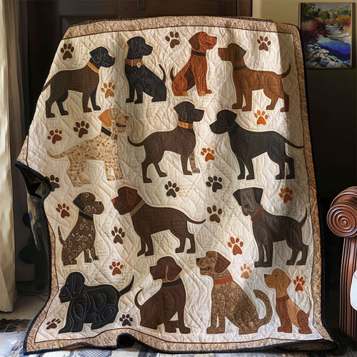 Dog Lovers XR0907014CL Quilt