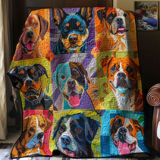 Dog WJ0406013CL Quilt