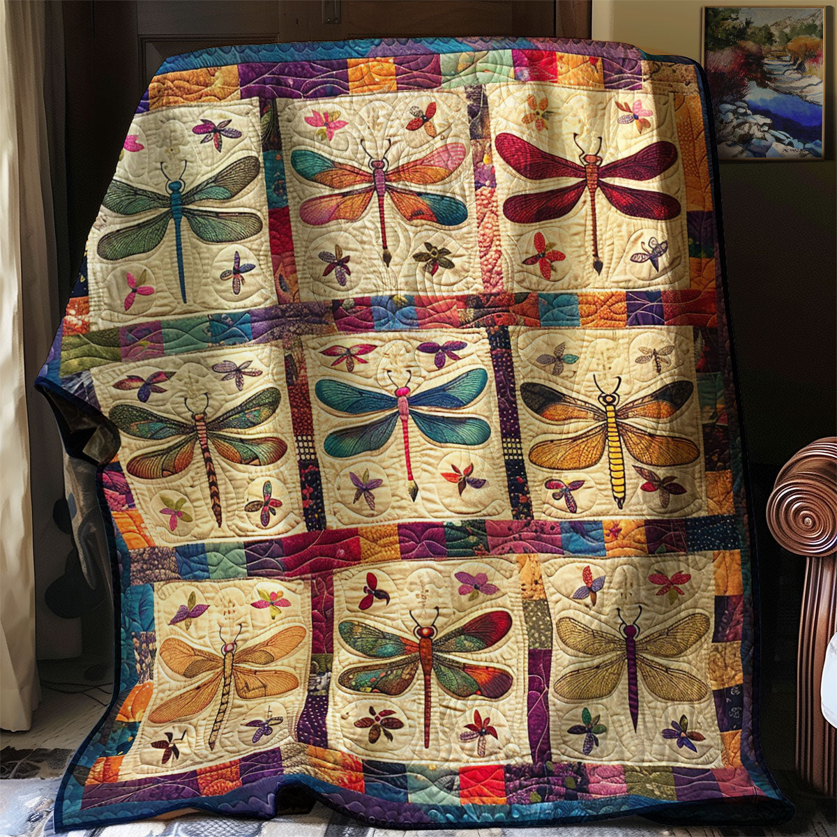 Dragonfly Dreams WG2408016CL Quilt