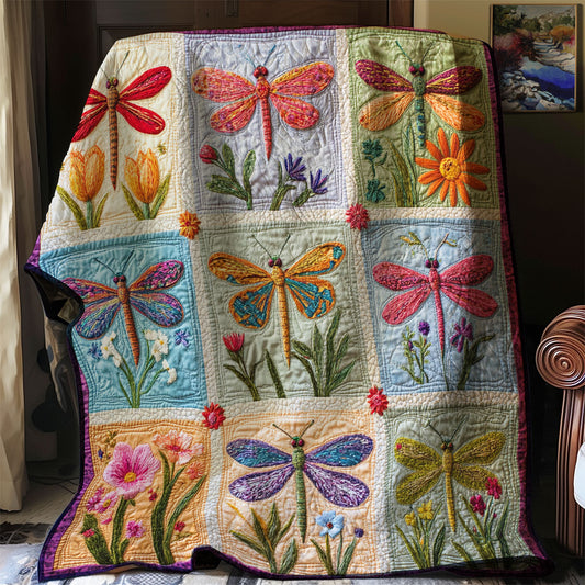 Dragonfly Garden WG2408017CL Quilt