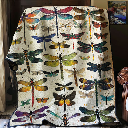 Dragonfly Lovers XR1306013CL Quilt