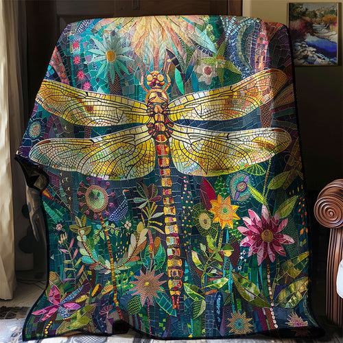 Dragonfly Lovers XR2606003CL Quilt