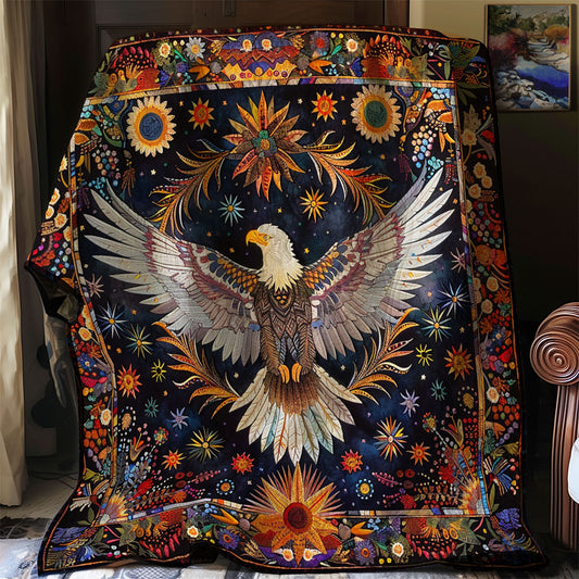 Eagle And Sun XR0407004CL Quilt